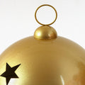 Christmas Decor, Set of 3 Giant Metal Christmas Bells (7.1", 9.84", 12.2")