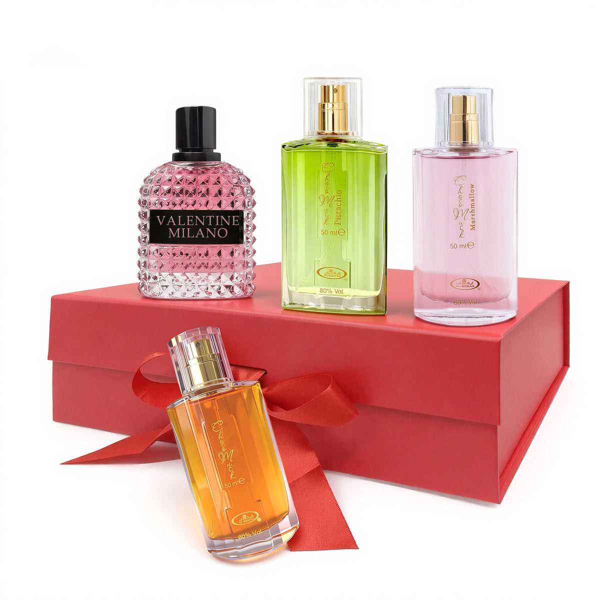 AFLUXE Women’s Perfume Set 4PCS, Long Lasting Eau De Fragrance