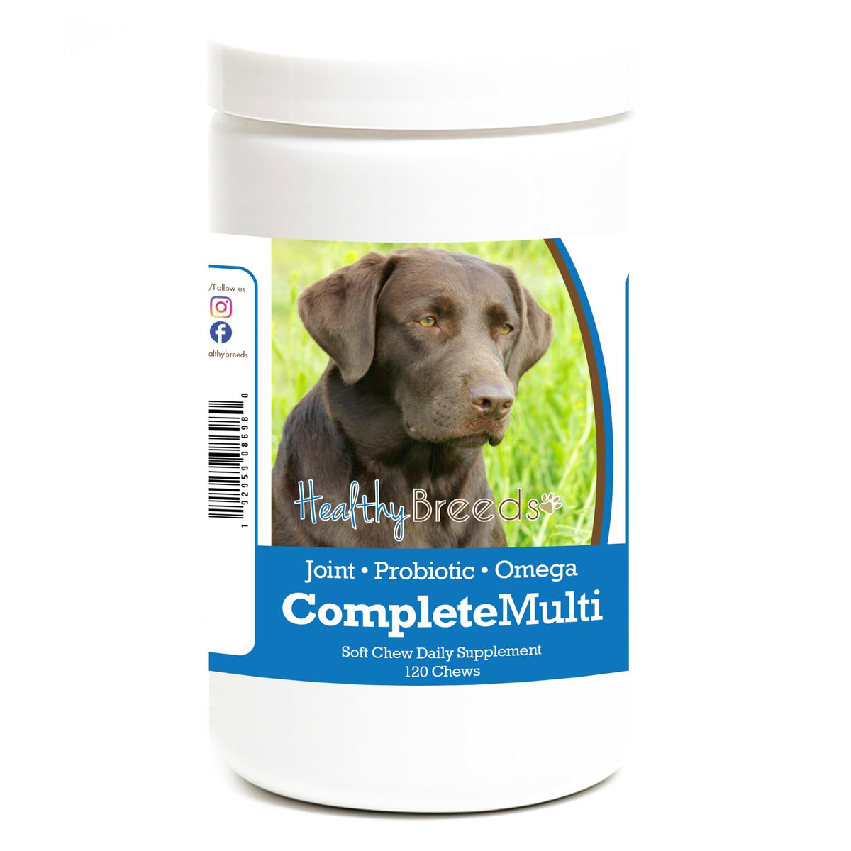 Healthy Breeds French Bulldog All in One Multivitamin Soft Chew 120 Count