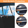 Mancro Dog Car Seat Cover for Back Seat, Waterproof Dog Hammock for Car