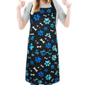 Dog Grooming Waterproof Apron with 2 Pockets, Cute Animals Puppy Dog Pets Apron