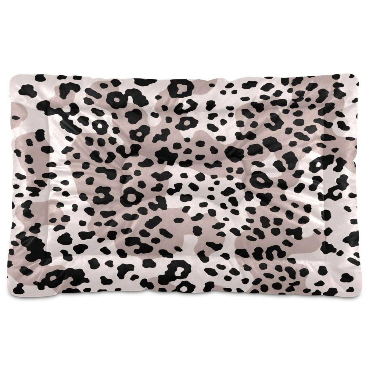 Christmas Patch Pet Bed Pad Soft Dog Bed Mat with Anti-Slip Bottom, Machine Washable Crate Pad Mattress for Dog Sleeping- 24 * 18inches