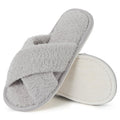 Evshine Memory Foam Fuzzy House Slippers for Women