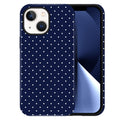 Polka Dot Pattern Phone Case for iPhone 13/14 6.1", Wine
