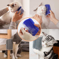 Cat Self Groomer with Catnip Pouch,Cats Corner Grooming for Kitten