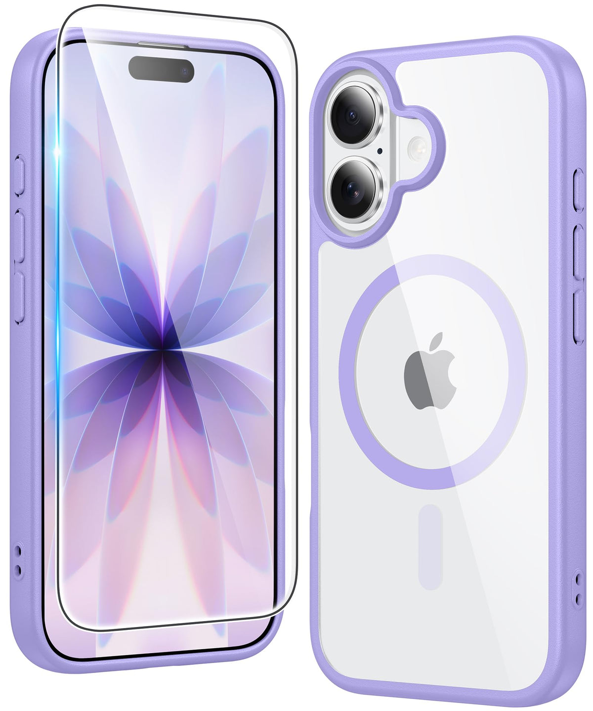 FNTCASE for iPhone 18 Pro Max Case / 17 Pro Max Clear Case Fit for Magsafe
