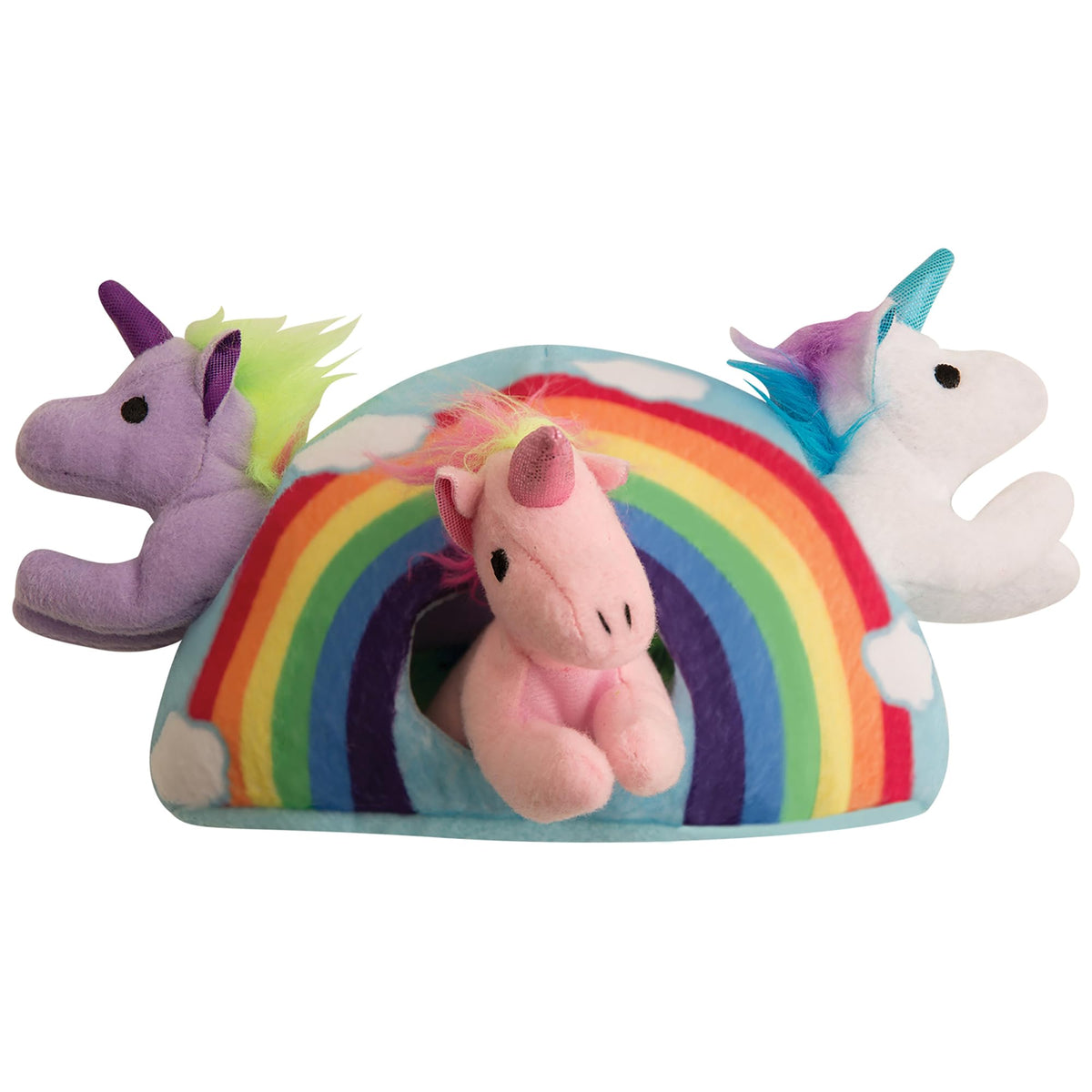 SNUG AROOZ Drowsy the Green Dragon - Plush Dog Toy, Squeaks & Crinkles, Pet Multi-Sensory Play, Recycled Material, 4x12 Soft-Cuddly Magical Companion