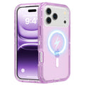 Follaroma Magnetic for iPhone 16 Plus Case, Heavy Duty Phone Cases, Clear