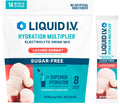 Liquid I.V. Hydration Multiplier Sugar-Free - Lemon Lime | Electrolyte Powder Drink Mix | 1 Pack (14 Servings)