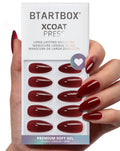 BTArtbox Press On Nails, Liquid Radiance, Medium Almond, Cat Eye, 32Ct | Lamp-Curable 4-Week Wear, Salon-Quality Natural Nails, 10-Minute Easy Daily Application, 16 Sizes, All-in-One Complete Kit