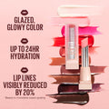 MAYBELLINE Lifter Glaze Oil Balm with Hyaluronic Acid and Hydrating Oil Blend, Lip Balm with 24HRs of Smooth, Moisturizing Shine, Acai Glaze (Sheer Black Cherry)