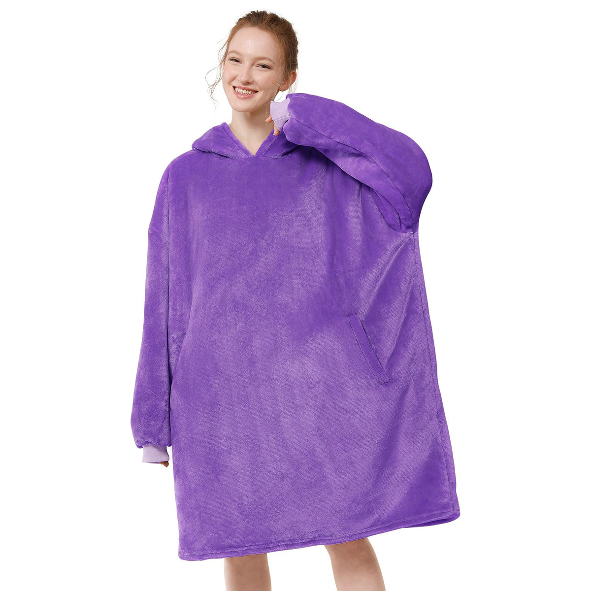 LetsFunny Blanket Hoodie,Oversized Wearable Sweatshirt,Gifts for Women