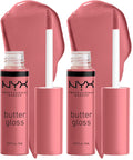 NYX PROFESSIONAL MAKEUP Butter Gloss Bling Lip Gloss, Non Sticky and Shiny Vegan Lip Makeup - Bring The Bling