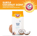 Arm & Hammer Dog Grooming Wipes, Deodorizing Dog Cleaning Wipes with Coconut Water, Gentle for Dogs and Puppies, Paraben and Sulfate Free Formula, Light Coconut Scent, 100 Count