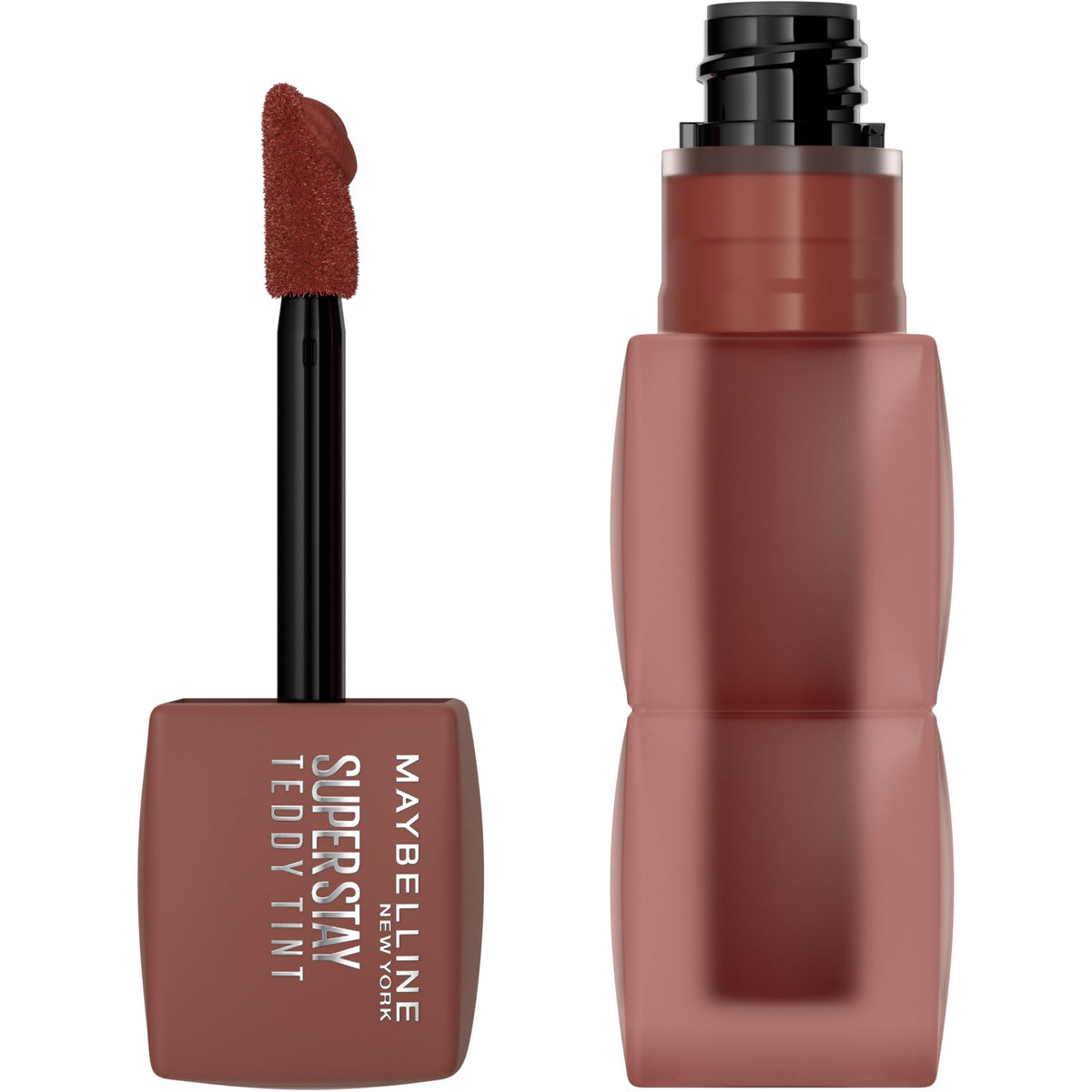 MAYBELLINE Super Stay Teddy Lip Tint, Long Lasting Matte Lipstick for Up To 12HR Wear, Velvet Choker, 1 Count