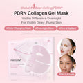 medicube Jelly Gel Mask with Salmon DNA PDRN Pink Collagen, 4EA | Overnight Face Mask for Glass Glow Skin - Elasticity, Hydrating, Firming and Moisturizing, Korean Skincare, 28g x 4ea