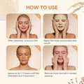 TEAWOO Rice Deep Collagen Face Mask, 8 EA, Overnight Facial Mask | Moisturizing and Hydrating Facial Mask, Contains Ceramide & Collagen for Glass Glow Skin, Korean Skincare, 38g x 8 EA