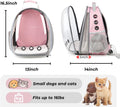 Lollimeow Expandable Bubble Cat Carrier Backpack, Supports up to 16 lbs
