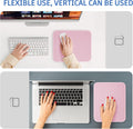 Pink Mouse Pad, Nice and Cute Mouse Pad, Splash-Proof Textured 10.2 x 8.2Inch, Stitched Edge Non-Slip Waterproof Rubber