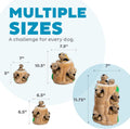 Outward Hound Hide-A-Squirrel Dog Toy – Interactive 2‑in‑1 Plush Puzzle with 6 Squeaky Removable Squirrels, X-Large