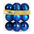 Rose Red 4.0" Large Christmas Balls - Christmas Tree Decoration Ornaments Shatterproof Hanging Balls for Birthday Halloween Holiday Wedding Decorations Set of 4pcs