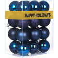 White 4.0" Large Christmas Balls - Christmas Tree Decoration Ornaments Shatterproof Hanging Balls for Birthday Halloween Holiday Wedding Decorations Set of 4pcs