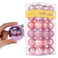 White 4.0" Large Christmas Balls - Christmas Tree Decoration Ornaments Shatterproof Hanging Balls for Birthday Halloween Holiday Wedding Decorations Set of 4pcs