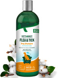 Vet's Best Flea & Tick Shampoo for Dogs, Plant-Based, 12 oz | Advanced Strength Shampoo, Kills Fleas & Ticks, Plant-Based Formula, Cleans & Freshens Coat, Made in USA