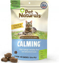 Pet Naturals Calming Chews for Cats, Anxiety Relief with Gentle Ingredients for Thunder, Fireworks, Travel, Grooming, Calming Pet Treats, Chicken Flavor, 30 Count