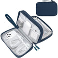 FYY Electronic Organizer, Travel Tech Pouch Bag, Cable Organizer Black