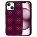 Polka Dot Pattern Phone Case for iPhone 13/14 6.1", Wine