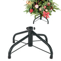 CCINEE Metal Christmas Tree Stand, Universal Folding Xmas Tree Stand 15.7 Inch Replacement Tree Stand Base for 3 Ft to 6 Ft Christmas Artificial Trees Fake Tree, Green