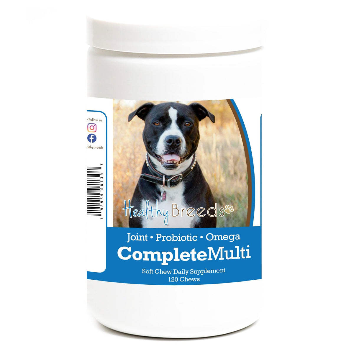 Healthy Breeds French Bulldog All in One Multivitamin Soft Chew 120 Count