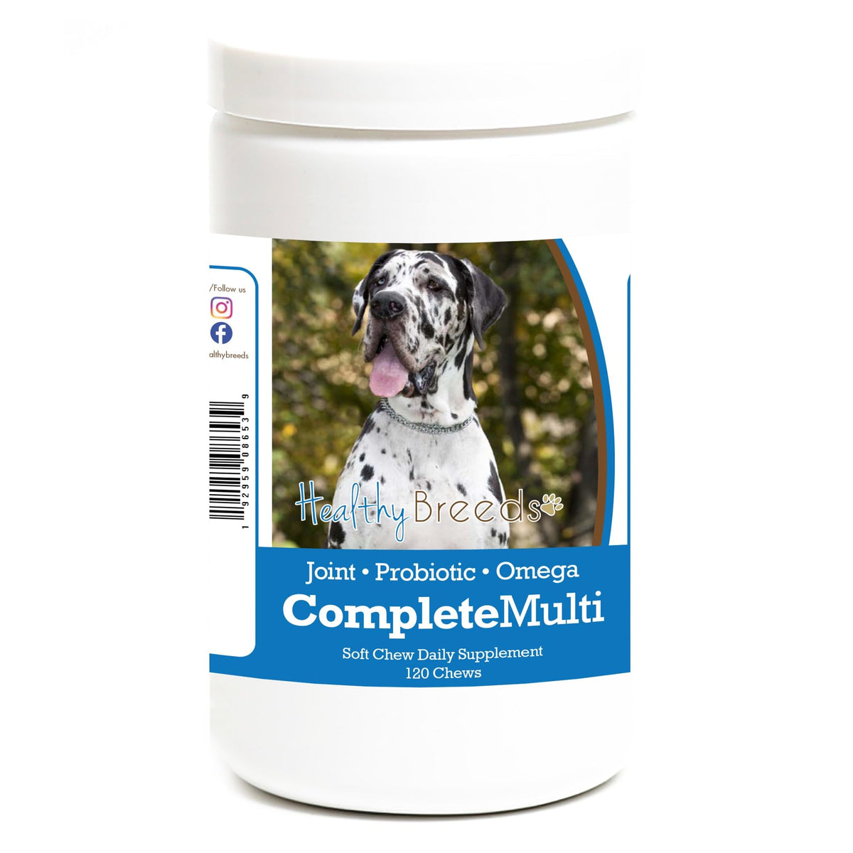 Healthy Breeds French Bulldog All in One Multivitamin Soft Chew 120 Count
