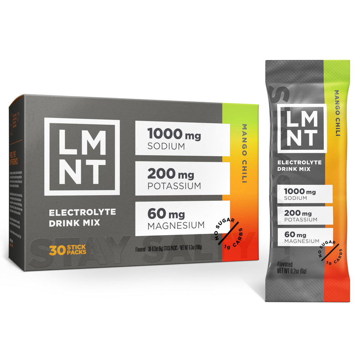 LMNT Zero Sugar Electrolytes - Watermelon Salt | Drink Mix | 30-Count