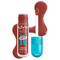 NYX PROFESSIONAL MAKEUP Lip IV Hydrating Glossy Lip Stain, Long-Lasting, Tinted, Vegan Formula with 12 HR Hydration - Petal Pourin' (Pink)