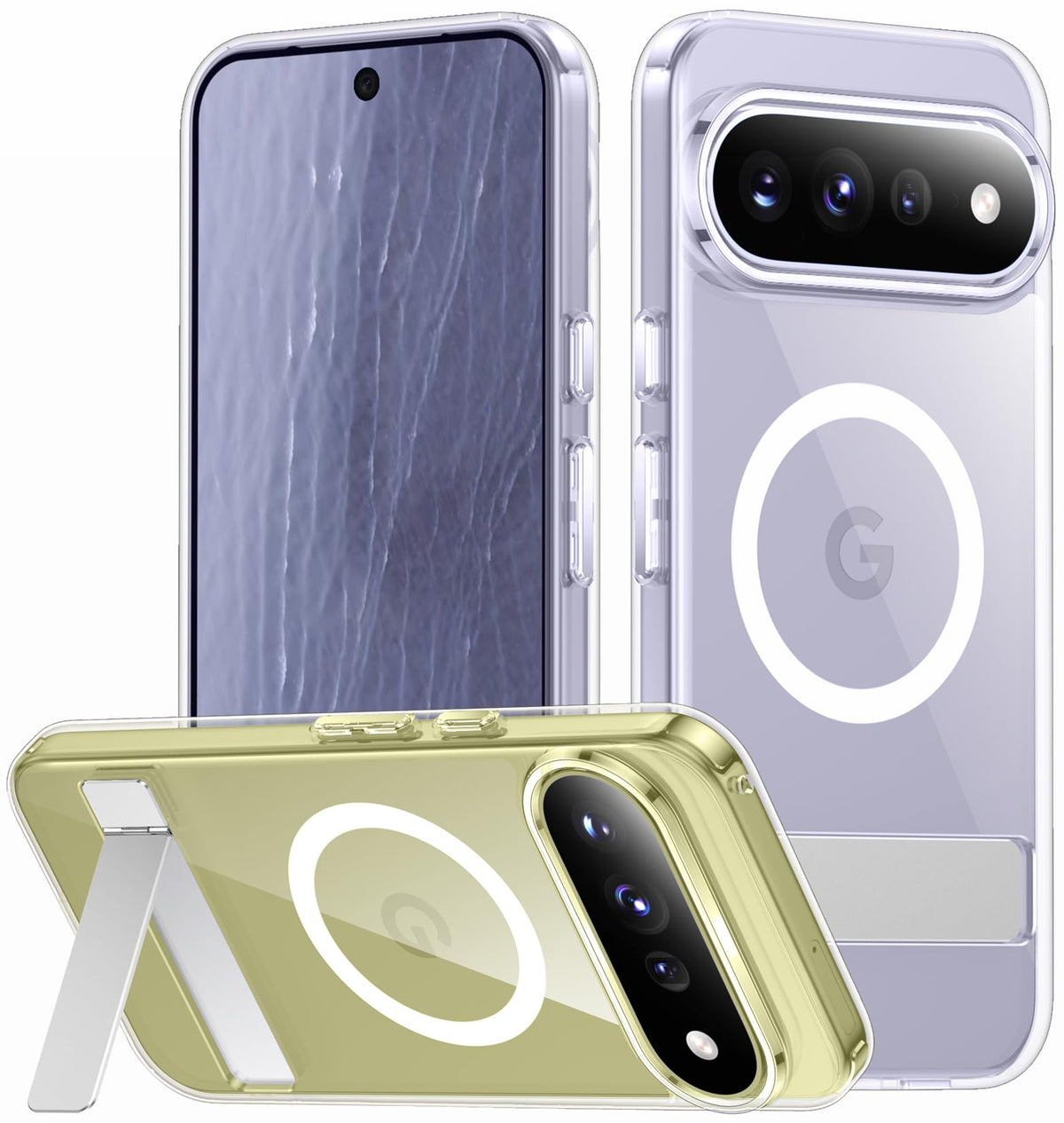 SPIDERCASE for Samsung Galaxy S26 Ultra Case,Built-in Stand,Clear