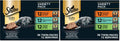 Sheba Perfect Portions Wet Cat Food Cuts in Gravy, Cat Food Wet Recipe, Roasted Chicken Entree, with Sustainable Salmon, Tender Turkey Entree, 2.6 oz. Twin-Pack Trays (24 Count, 48 Servings)