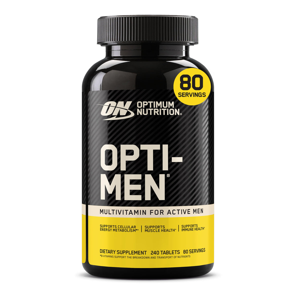 Optimum Nutrition Opti-Men, Vitamin C, Zinc and Vitamin D, E, B12 for Immune Support Mens Daily Multivitamin Supplement, 150 Count (Packaging May Vary)