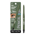 Revlon ColorStay Pencil Waterproof Eyeliner, Smudge-Proof, Eye Makeup with Built-In Sharpener, Long-Lasting, Matte Finish, 202 Black Brown, 0.01 oz