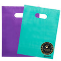 Choice Marts 100 Halloween Candy Bags Bulk 12x15 Treat Bags with Handles