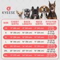 KYEESE Striped Dog Pajamas for Medium Large Dog Stretchy Onesie Daily Wear