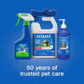 ADAMS Plus Flea & Tick Shampoo with Precor for Dogs & Cats, 24 oz | Flea shampoo for dogs and cats kills flea eggs and lice on contact, helps stop hatching for 28 days