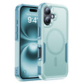 Magnetic for iPhone 17 Case Rugged Dual-Layer Shockproof Black