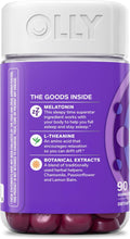 OLLY Sleep Gummies for Adults, 3 mg Melatonin Gummies with L-Theanine, Sleep Support for Restful Sleep*, Non-Habit Forming Sleep Support*, BlackBerry Zen, Gluten Free, 90 Count