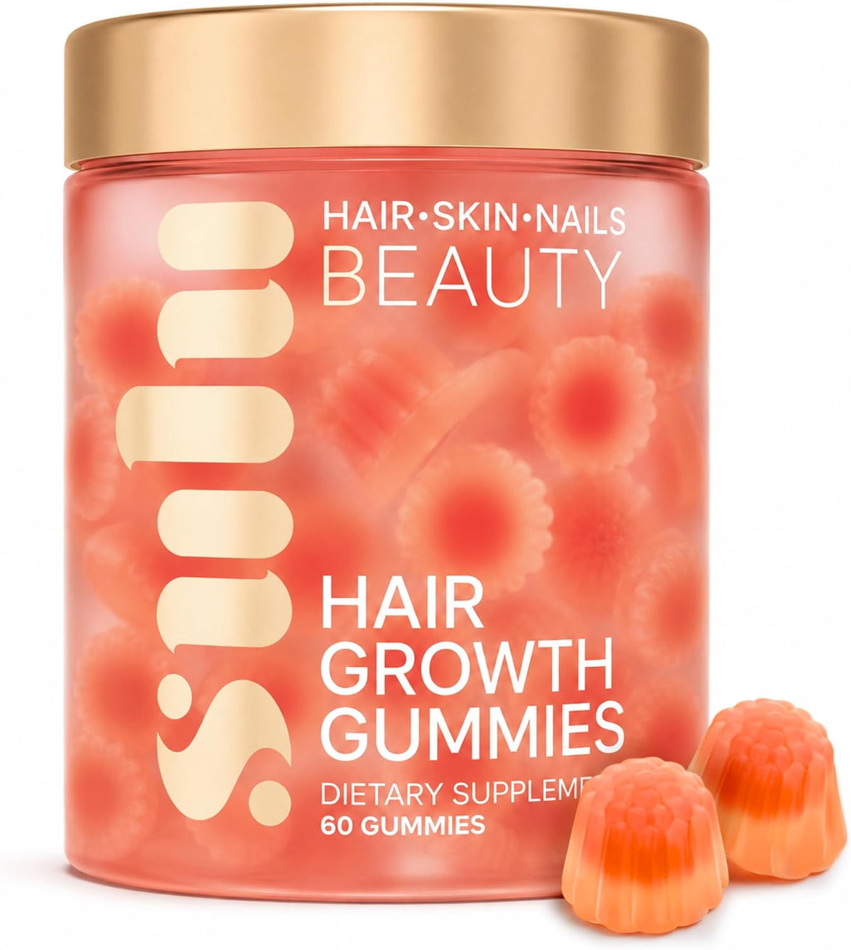 SULU Hair Growth Gummies - Biotin Supplements for Women Skin Nails Vitamins