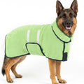 Dog Bathrobe, Super Absorbent for Small to Large Dogs, Dark Blue XL | Dog Robes with Soft Fleece, Warm & Cozy, Adjustable Fit, and Quick Drying Coat for Baths Swimming and Grooming