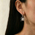 Spider Dangle Earrings for Women Halloween Party Costume Accessories Jewelry