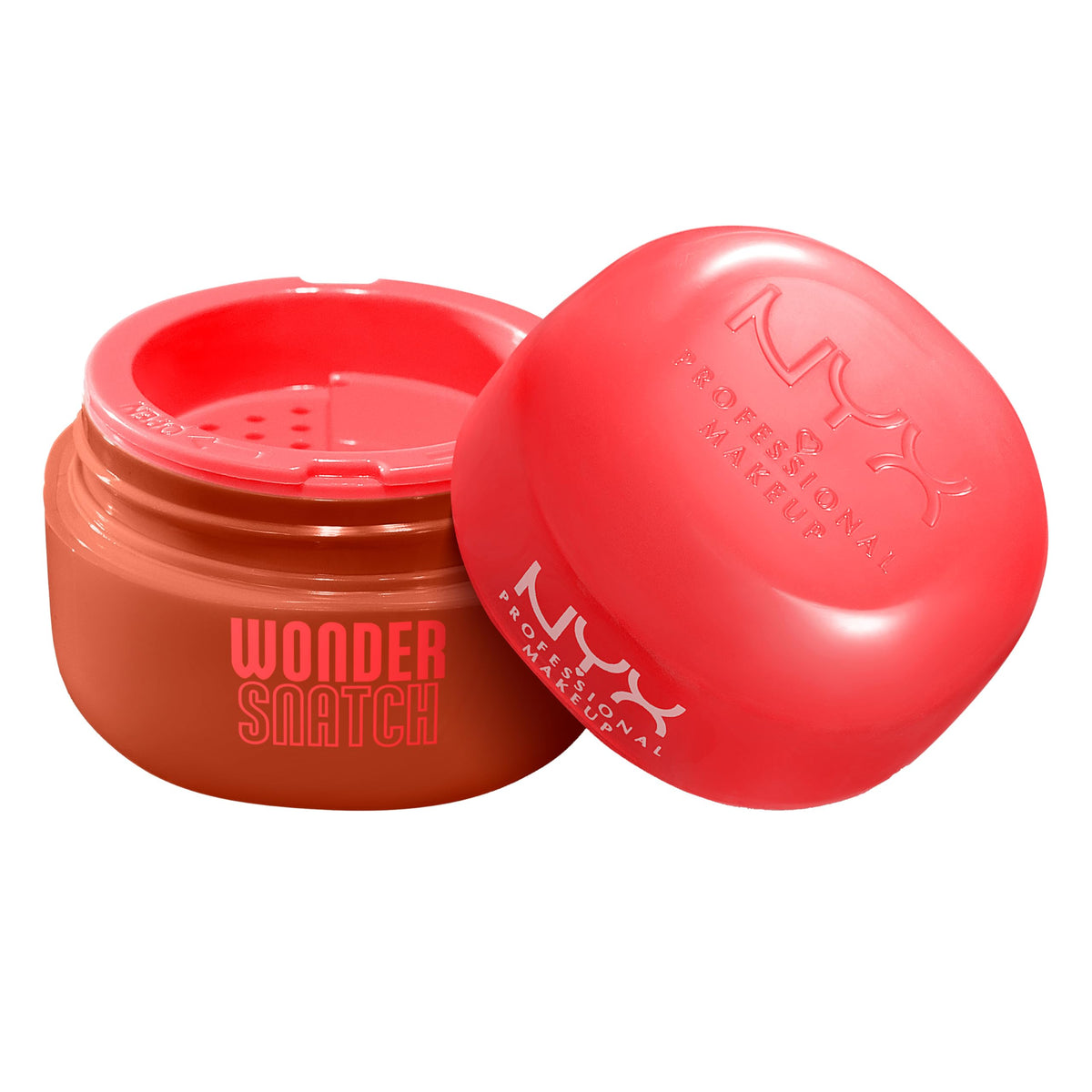 NYX PROFESSIONAL MAKEUP Wonder Snatch Setting Powder, Lifting Loose Powder With Up To 16HR Wear - Cheeky Cherry (Brightening Pink)