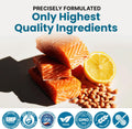 5-in-1 Fish Oil Omega 3 Supplements (2100mg) - Fish Oil with Vitamins D3 & K2 and CoQ10 - EPA DHA Omega 3 Supplement - Lemon Flavored Fatty Acid Supplements, Pack of 2
